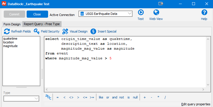 Example of using the REST Connector in queries. 